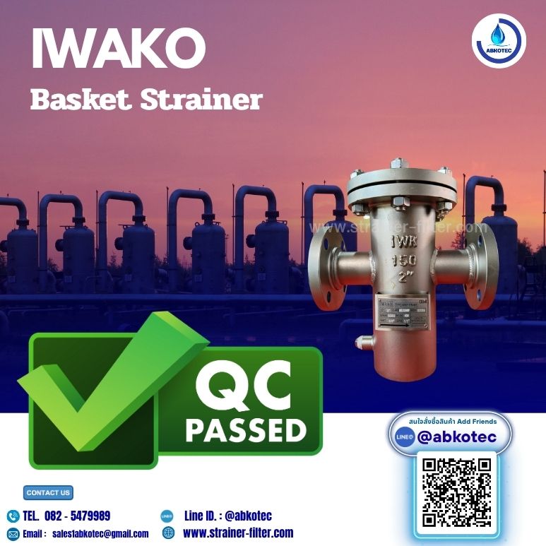 basket strainer pipeline protection