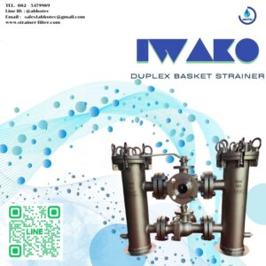 duplex basket strainer solution water treatment