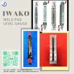 reflex sight glass weld pad liquid level gauge
